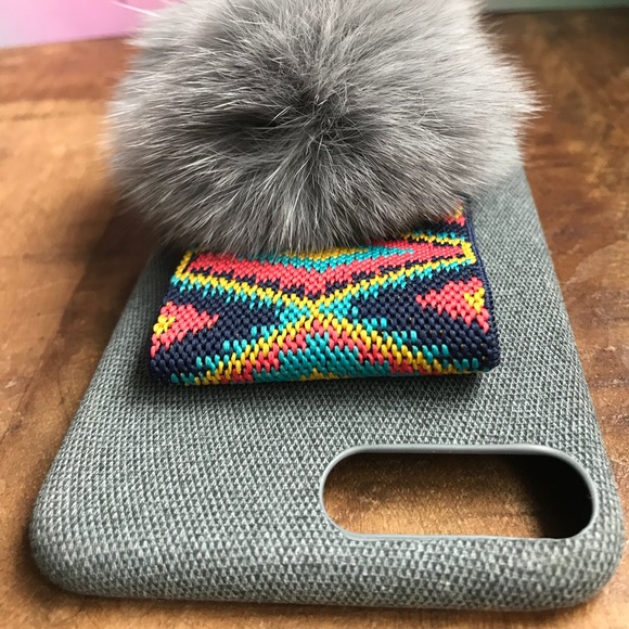 Festival Season!Puff hand strap phone case 7P/8P - Picture 2 of 8